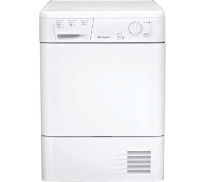 HOTPOINT Aquarius FETC70BP Condenser Tumble Dryer - White HOTPOINT Aquarius FETC70BP Condenser Tumble Dryer - White